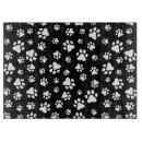 Recherche de chat noir et blanc planches à découper Motif de pattes