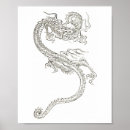 Recherche de dragon japonais posters Gravure