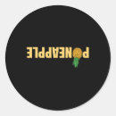 Recherche de ananas coloré autocollants Nourriture