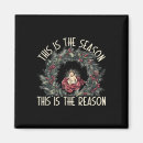Recherche de la raison de la saison magnets Chrétien