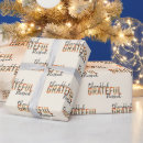 Recherche de action papier cadeau Reconnaissant béni