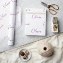 Recherche de votre nom papier cadeau Élégant