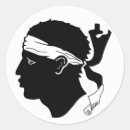 Recherche de la corse autocollants Drapeau