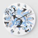 Recherche de noire et bleue horloges Pour enfants