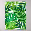 Recherche de green leaves posters Watercolor
