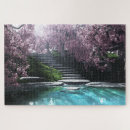 Recherche de étang puzzles Japon