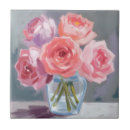Recherche de bouquet rose carreaux Aquarelle