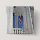 Recherche de drapeau des etats unis badges Blanc