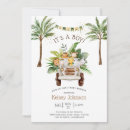 Recherche de palm trees baby shower invitations Palmiers
