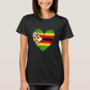 Recherche de zimbabwe tshirts Drapeau