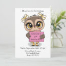 Recherche de hibou drôle invitations Chouette
