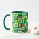 Recherche de symbole irlandais tasses Shamrock