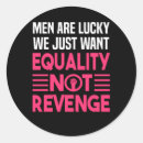 Recherche de symbole féministe autocollants Égalité