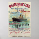 Recherche de white star line posters Vintage