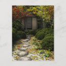 Recherche de feuilles de thé cartes postales Japonaise