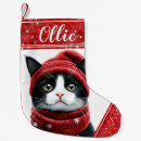 Recherche de noir blanc chaussette de noël Tuxedo