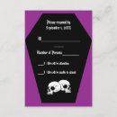 Recherche de cercueil cartes invitations Noir