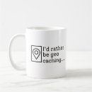 Recherche de chasse au trésor tasses Gps
