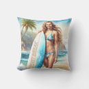 Recherche de planches de surf coussins Fille