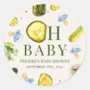 Recherche de cornichon autocollants Bébé