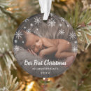 Recherche de petite fille mignonne ornements Bébé