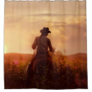 Recherche de vintage western rideaux douche Paysage