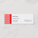 Recherche de pois rouge et blanc cartes visite Pour tous
