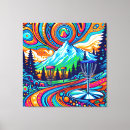 Recherche de bleus impressions sur toile Vert