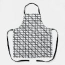 Recherche de noir de rayure tabliers Moderne