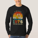 Recherche de vintage 1976 tshirts D'anniversaire