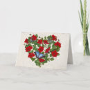Recherche de peintures bleues de papillon vœux cartes Rouge
