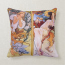 Recherche de mucha coussins Nouveau d'art