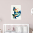 Recherche de silhouette de chat posters Toute personne