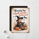 Recherche de vintage cartes halloween Citrouille