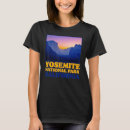 Recherche de vallée yosemite tshirts Rétro