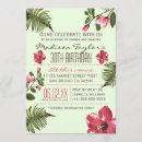 Recherche de tropical 30ans anniversaire invitations Rose
