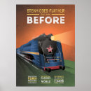 Recherche de locomotive à vapeur posters Vintage