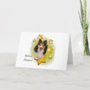 Recherche de sheltie vœux cartes Dog