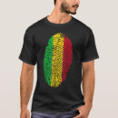 Recherche de drapeau mali tshirts Empreinte digitale