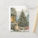 Recherche de lapin de noël cartes postales Mignon