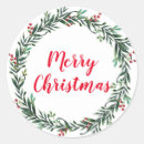Recherche de noel autocollants Couronne