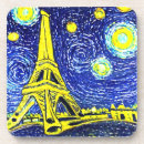 Recherche de paris dessous de verres Aquarelle