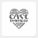 Recherche de travail social autocollants Coeur