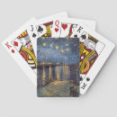 Recherche de peinture paysage jeux de cartes Nuit étoilée