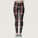 Recherche de tartan plaid leggings Noir