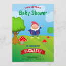 Recherche de gnome baby shower invitations Mignon