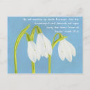 Recherche de snowdrops cartes postales Blanc