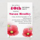 Recherche de poppies anniversaire invitations Fleurs