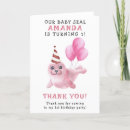Recherche de 1 an anniversaire remerciements cartes Aquarelle