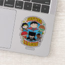 Recherche de logo vert lanterne autocollants Chibi superman